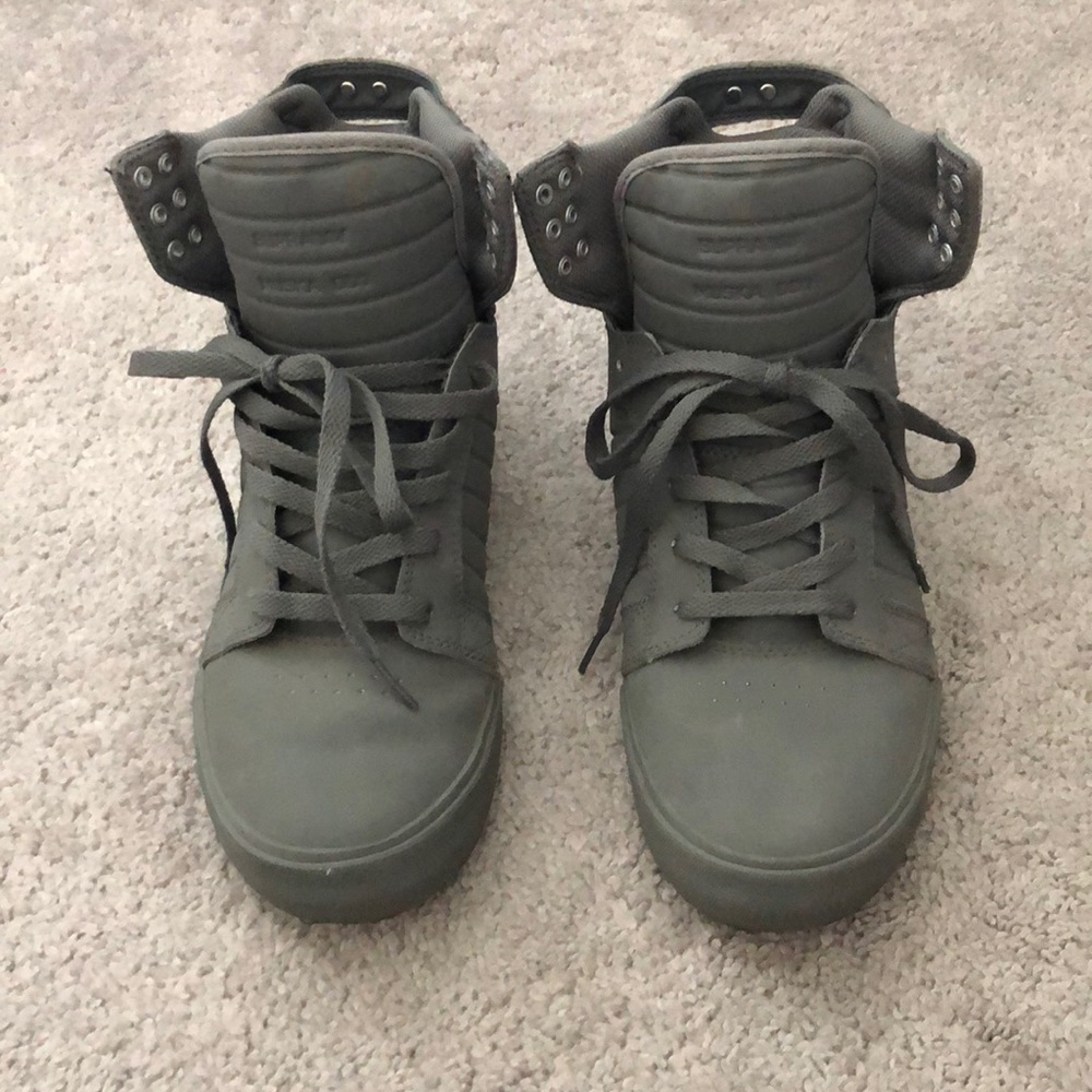 Supra high top skate sneaker